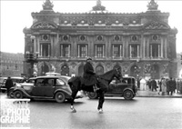 Police montée Opéra 1939